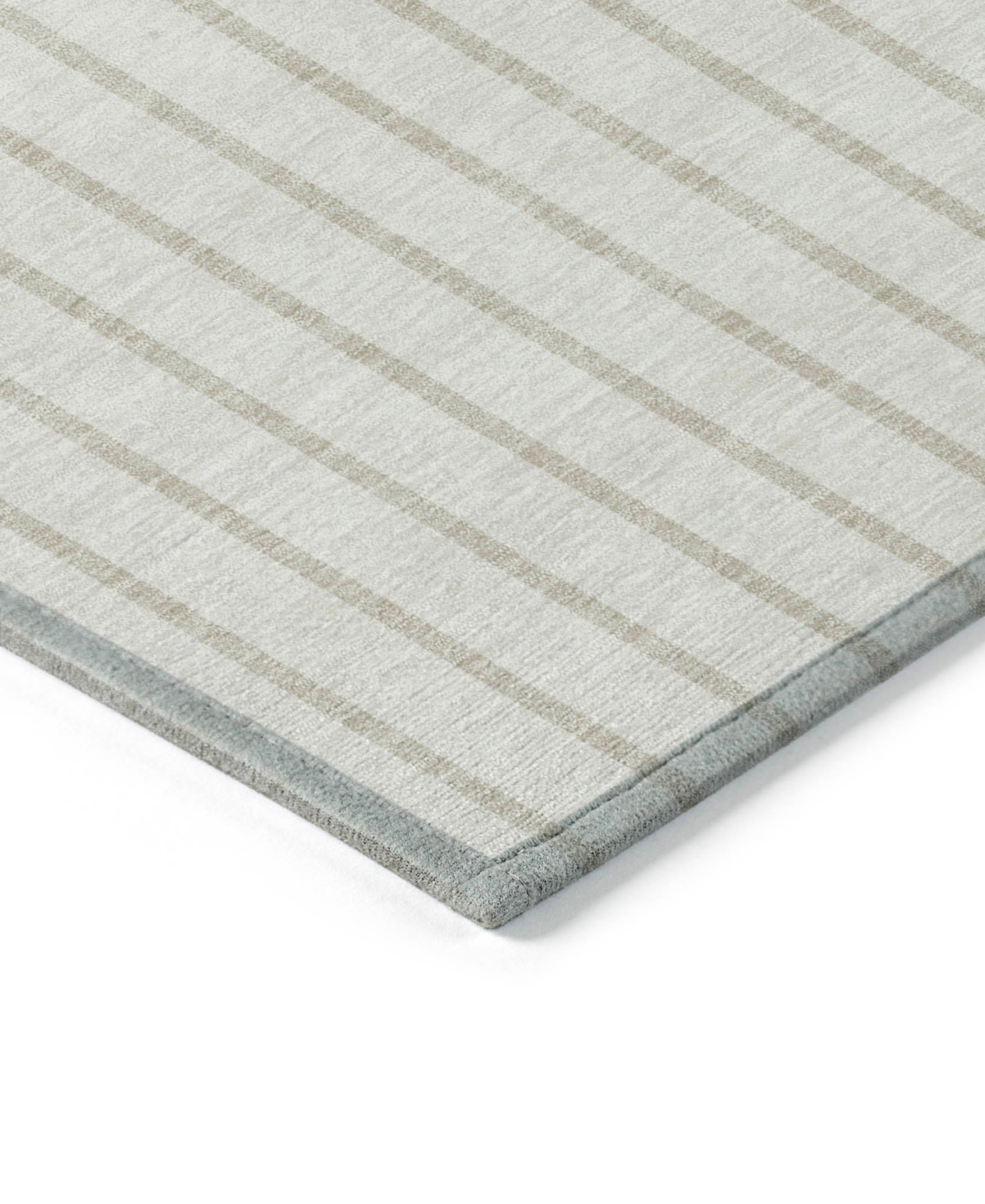 Addison Chantille Machine Washable Acn994 5'x7'6" Area Rug In Ivory
