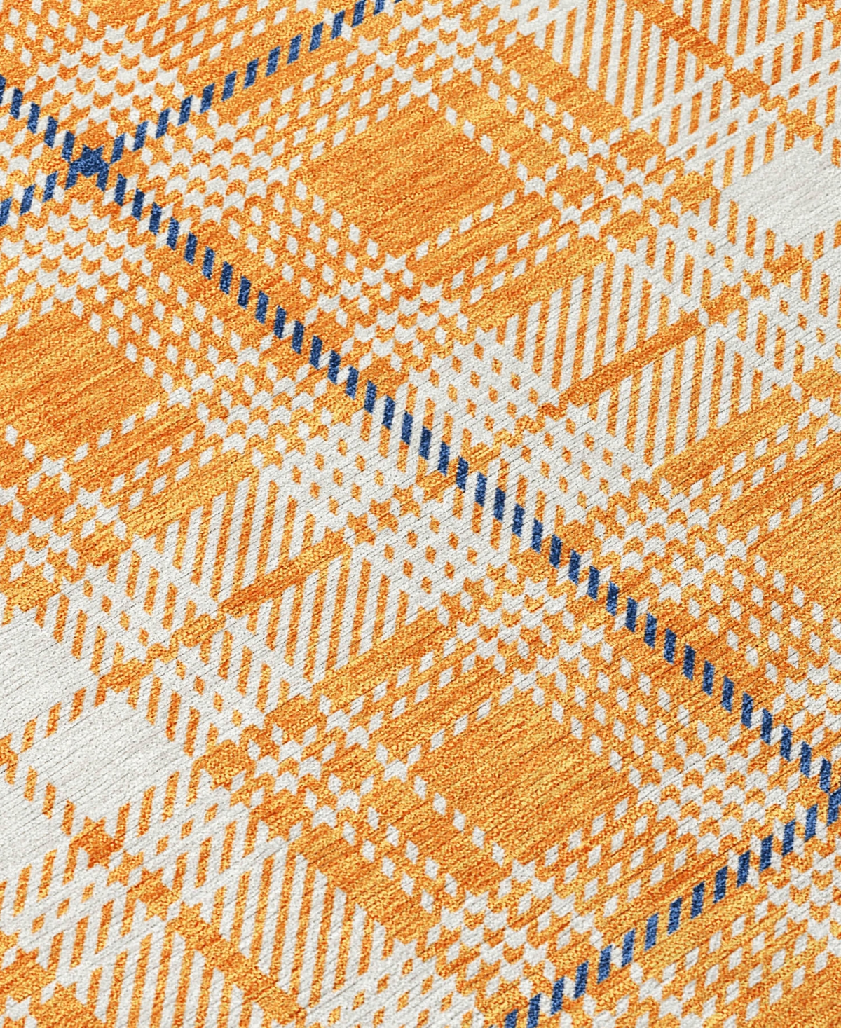 Addison Chantille Machine Washable Acn993 5'x7'6" Area Rug In Orange