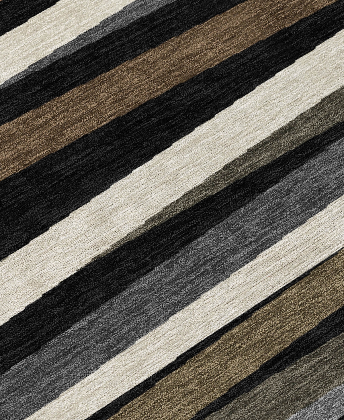 Addison Chantille Machine Washable Acn997 3'x5' Area Rug In Black