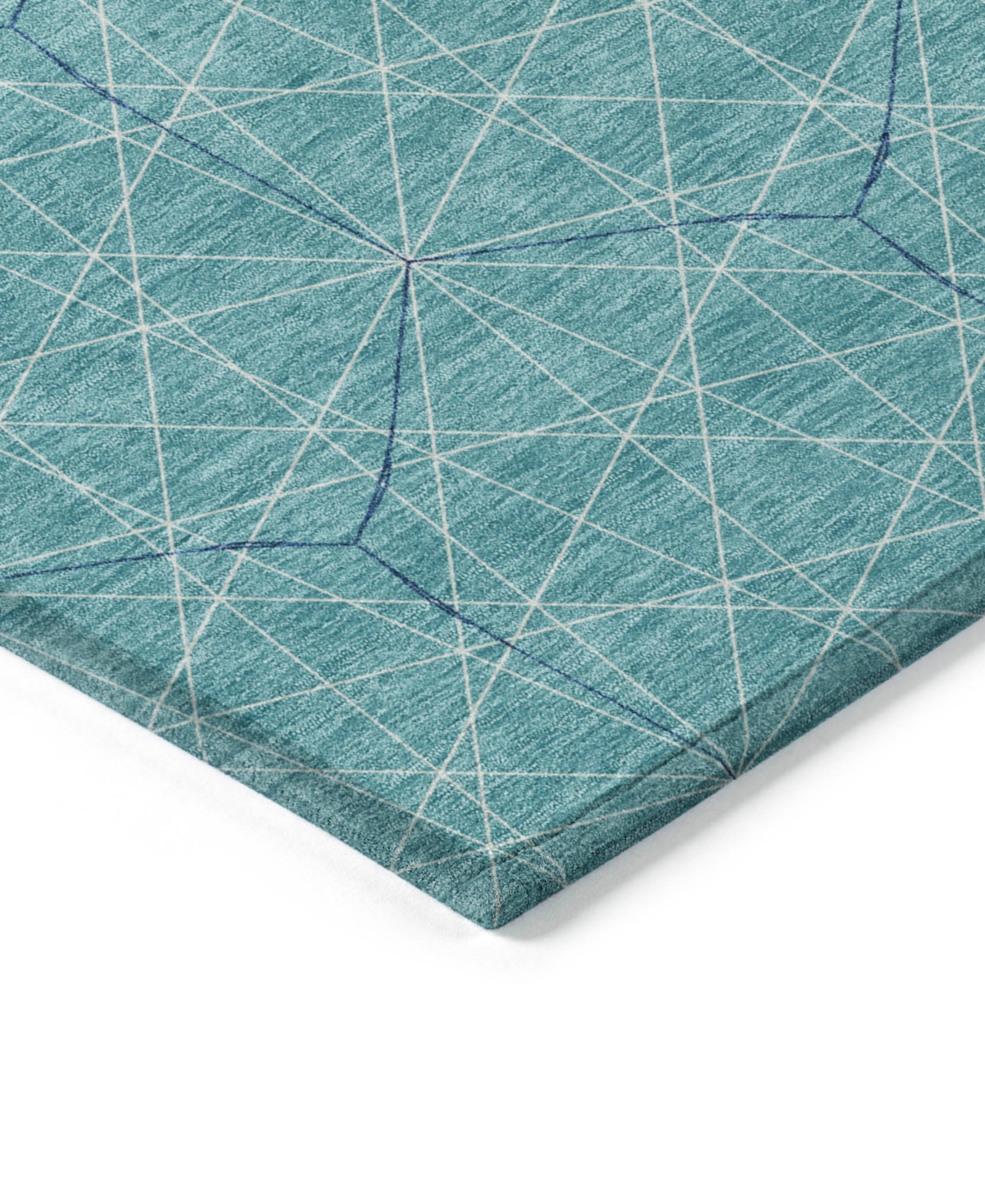 Addison Chantille Machine Washable Acn987 3'x5' Area Rug In Teal