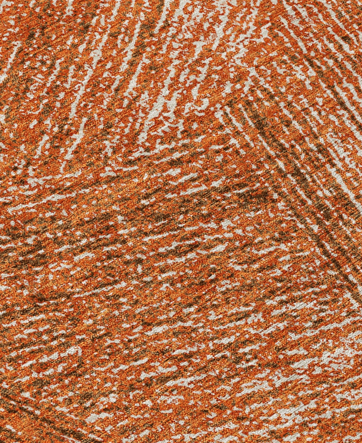 Addison Chantille Machine Washable Acn991 2'3"x7'6" Runner Area Rug In Copper