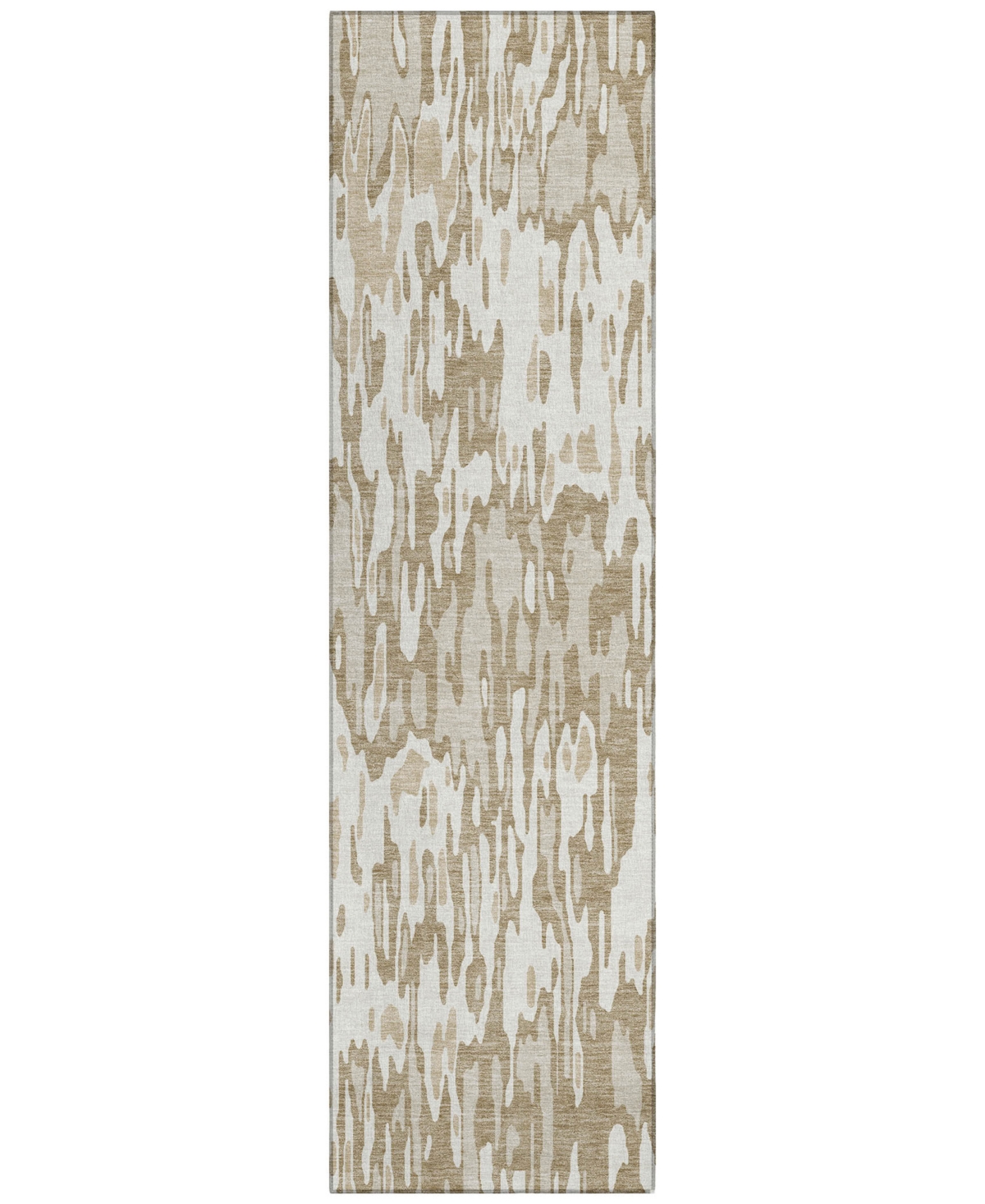 Addison Chantille Machine Washable Acn986 2'3"x7'6" Runner Area Rug In Ivory