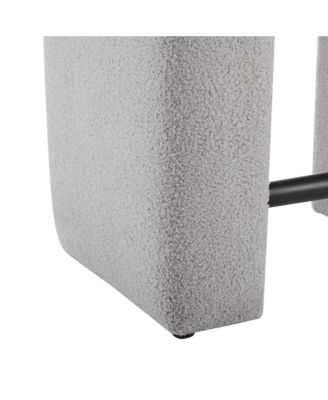 24'' Boucle stool Set of 2,Dining Chairs for Home Kitchen Island