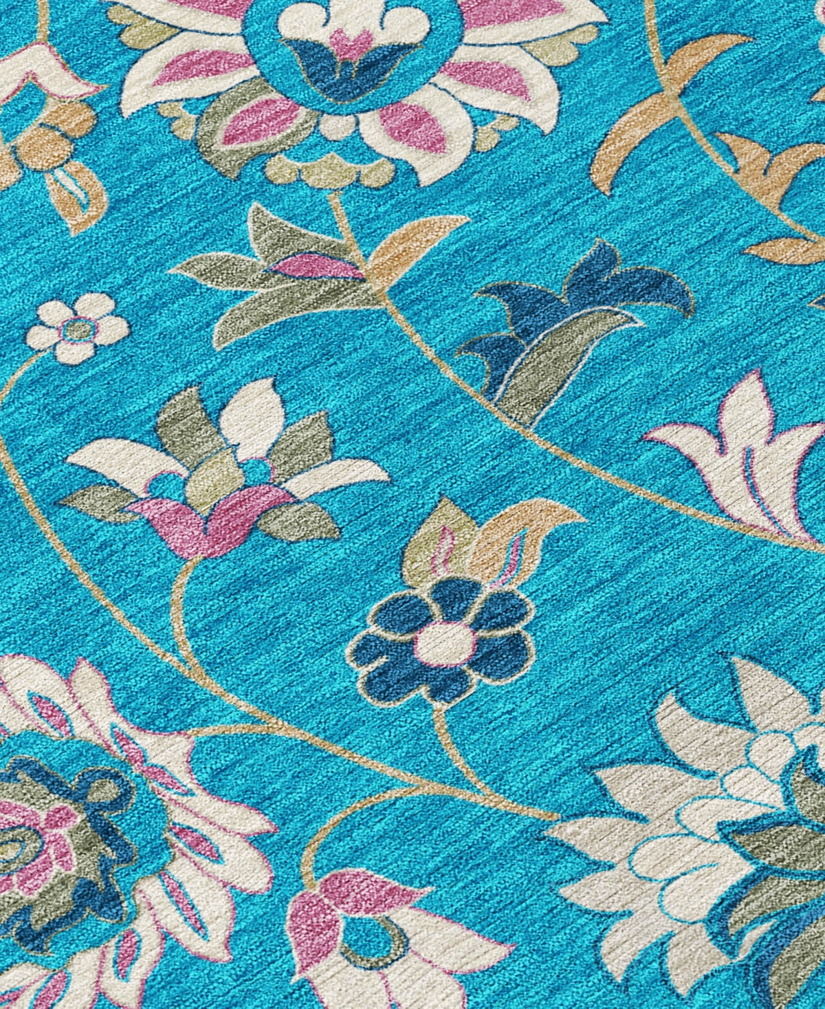 Addison Chantille Machine Washable Acn1006 2'6"x3'10" Area Rug In Teal