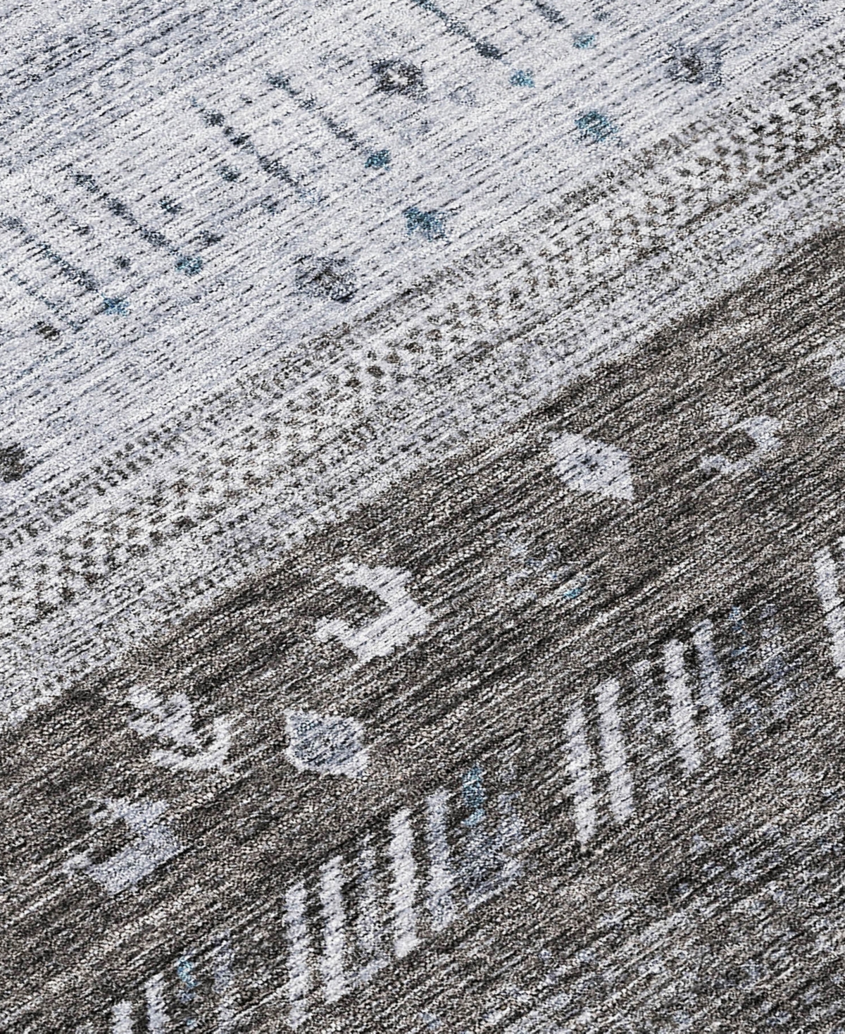 Addison Chantille Machine Washable Acn1147 2'3"x7'6" Runner Area Rug In Blue