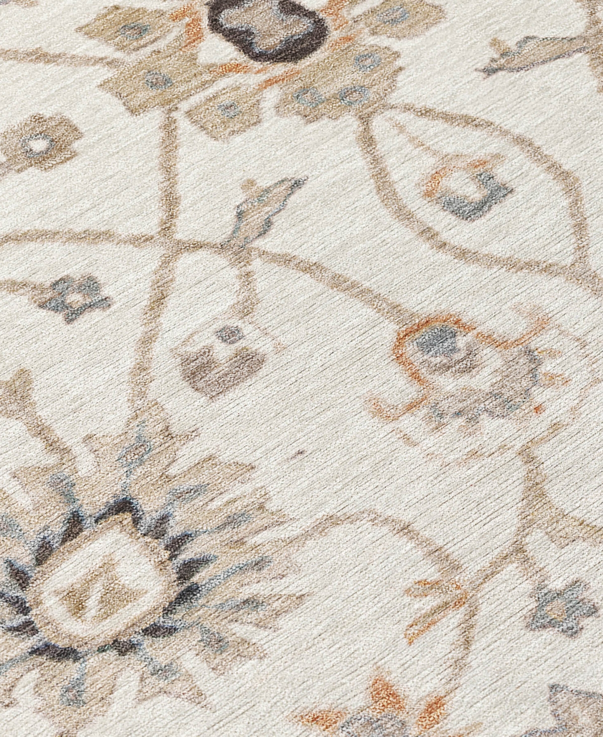 Addison Chantille Machine Washable Acn1137 9'x12' Area Rug In Ivory