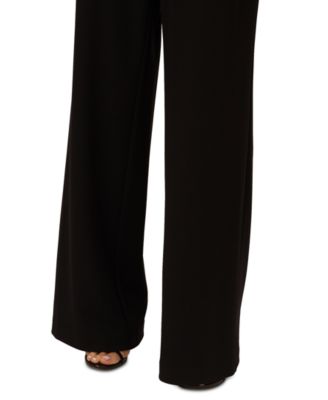 Women's Sequin-Mesh Wide-Leg Jumpsuit