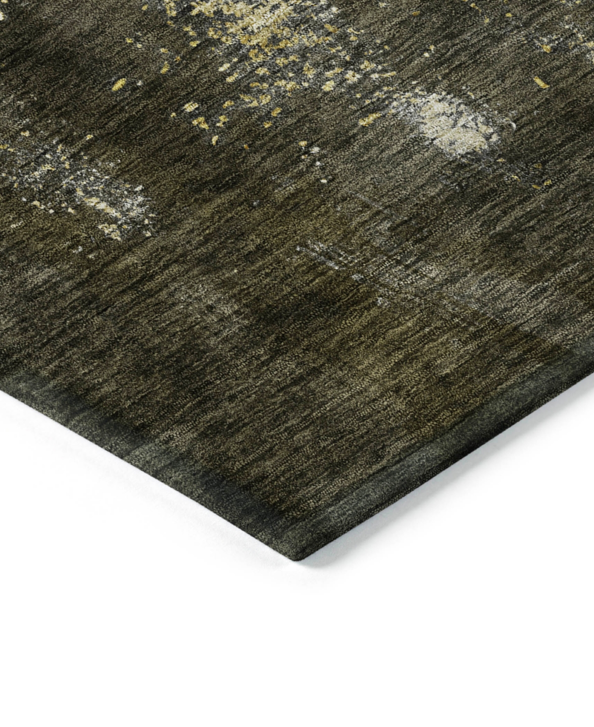 Addison Chantille Mahine Washable Acn1072 3'x5' Area Rug In Brown