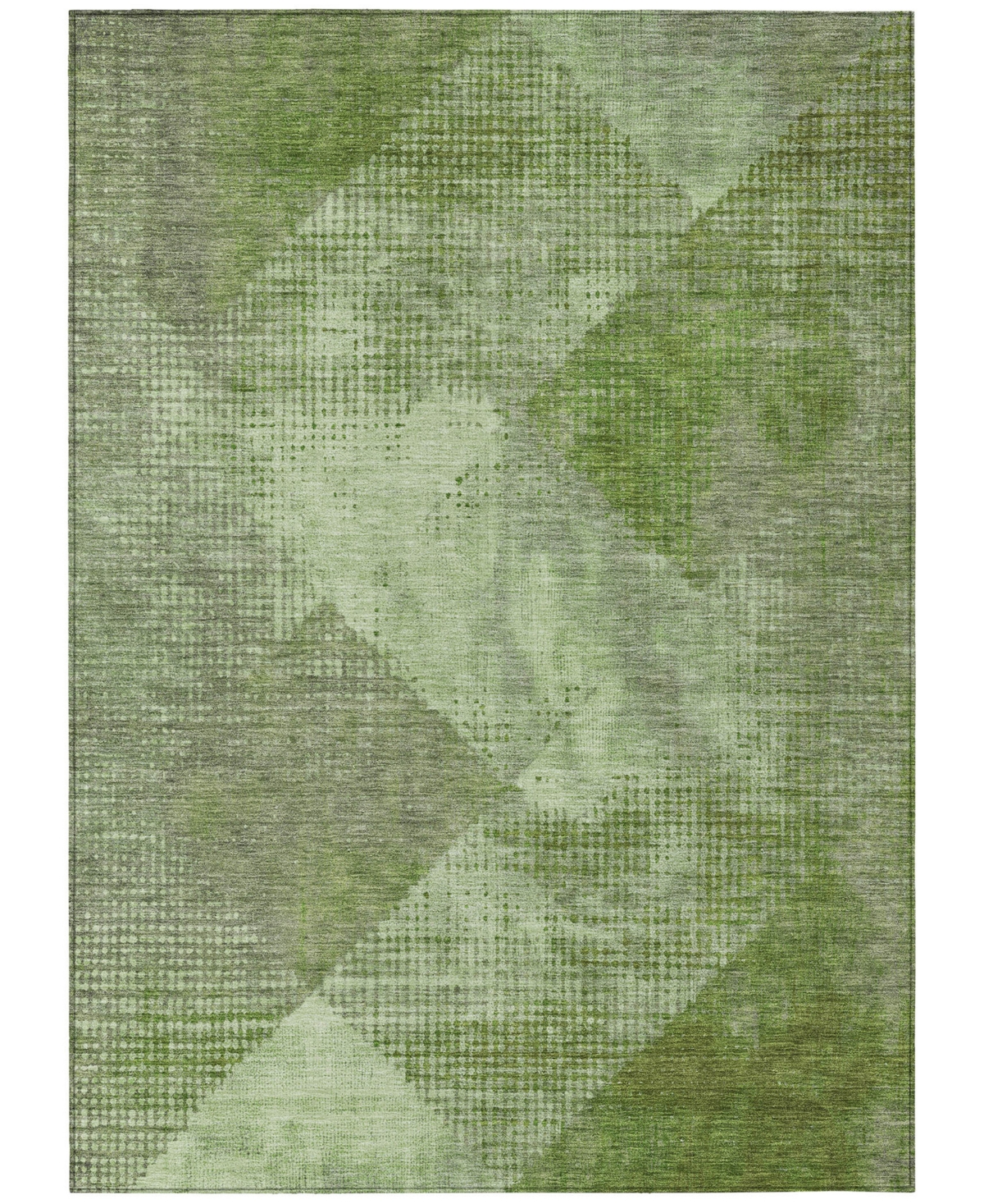 Addison Chantille Mahine Washable Acn1065 8'x10' Area Rug In Green