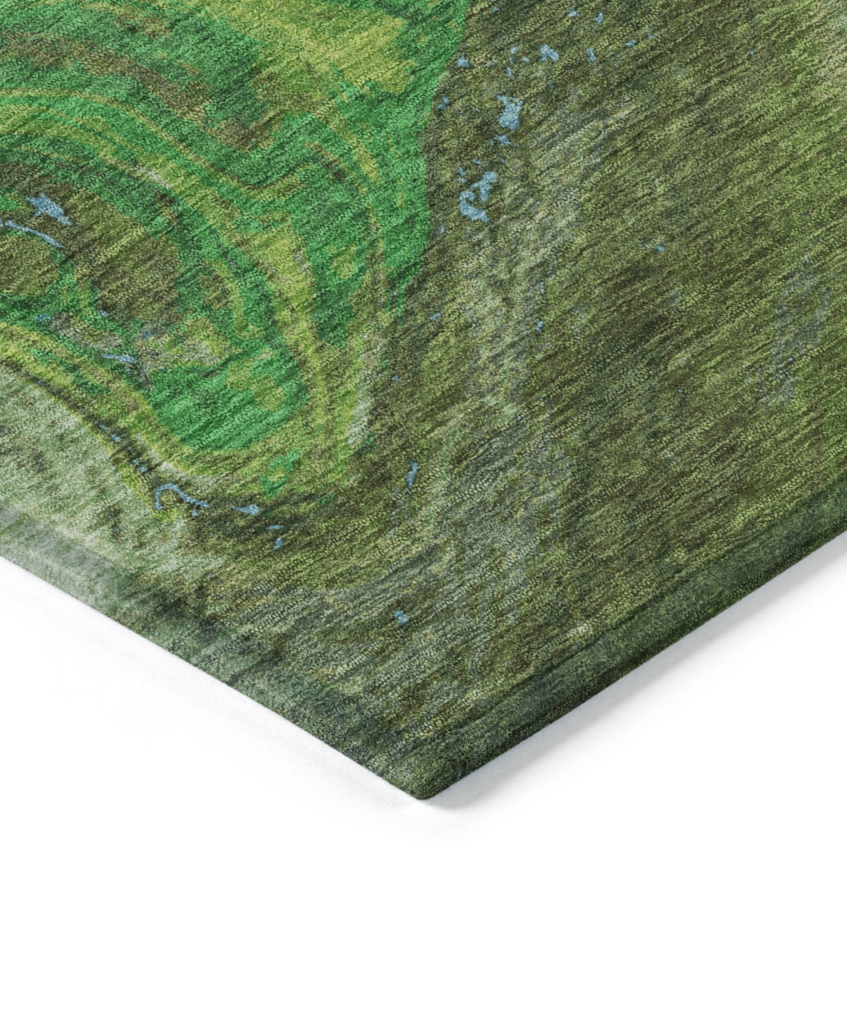 Addison Chantille Mahine Washable Acn1061 5'x7'6" Area Rug In Green