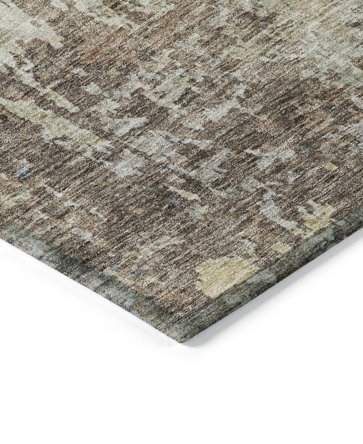 Addison Chantille Machine Washable Acn1162 8'x10' Area Rug In Beige