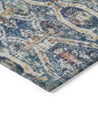 Addison Chantille Machine Washable Acn1181 Rug Collection In Denim