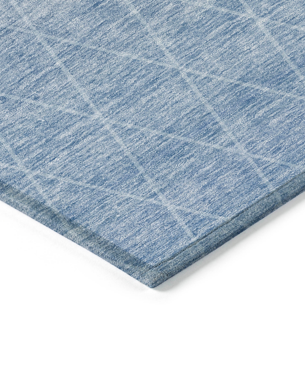 Addison Chantille Machine Washable Acn1175 2'3"x7'6" Runner Area Rug In Blue