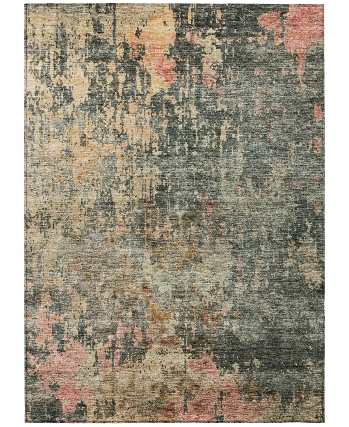 Addison Chantille Machine Washable Acn1214 3'x5' Area Rug In Sage