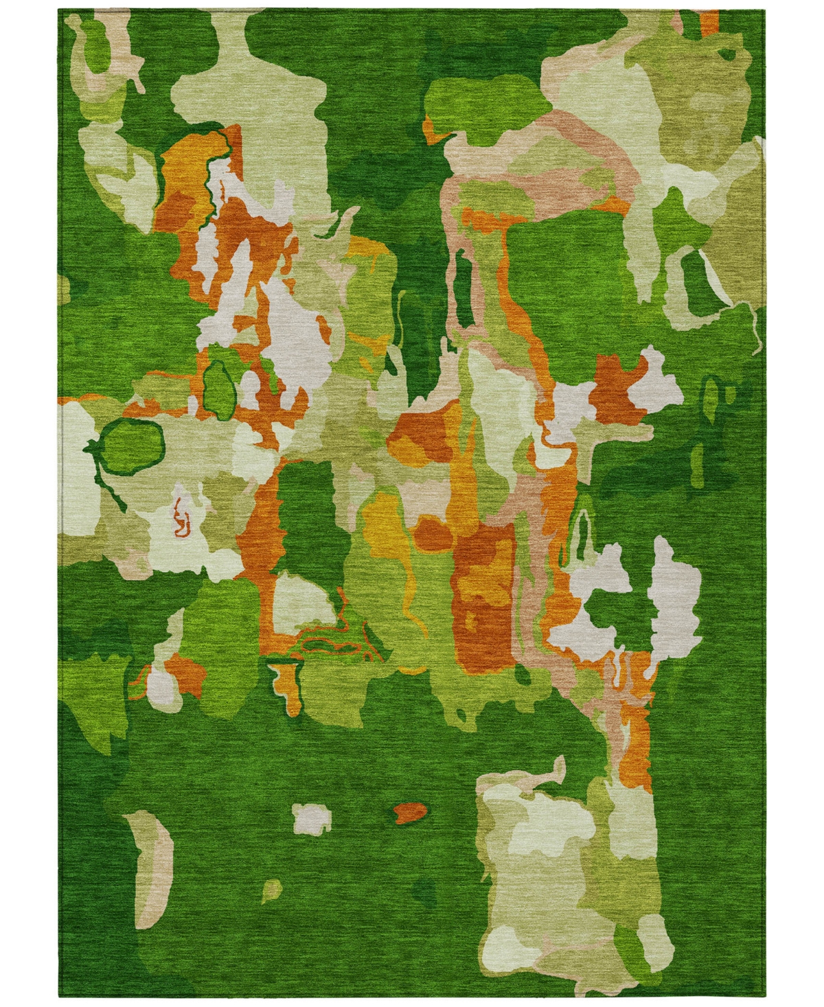 Addison Chantille Mahine Washable Acn1028 5'x7'6" Area Rug In Green