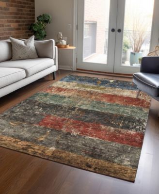 Addison Chantille Machine Washable Acn1198 Rug Collection In Moss