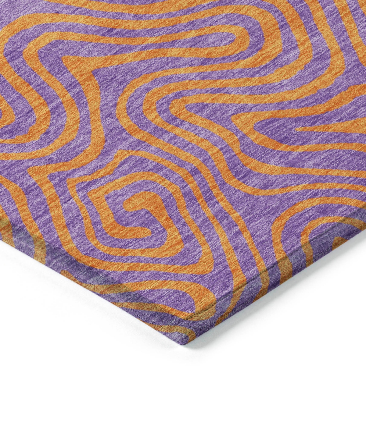 Addison Chantille Mahine Washable Acn1031 3'x5' Area Rug In Purple
