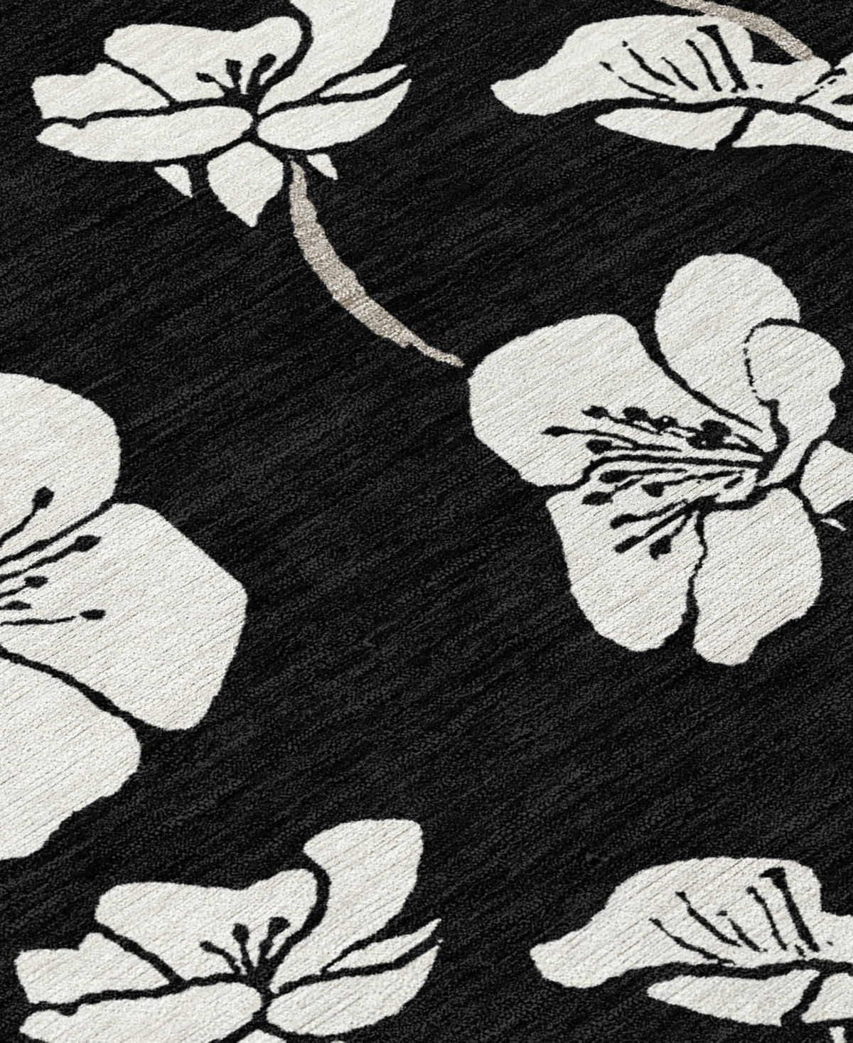 Addison Chantille Mahine Washable Acn1032 3'x5' Area Rug In Black