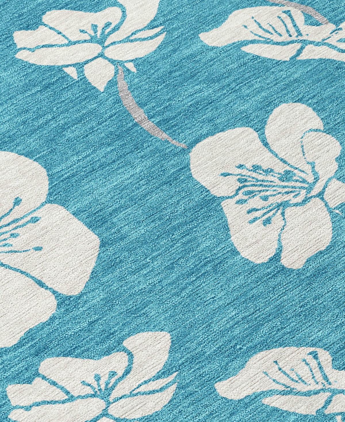 Addison Chantille Mahine Washable Acn1032 3'x5' Area Rug In Turquoise