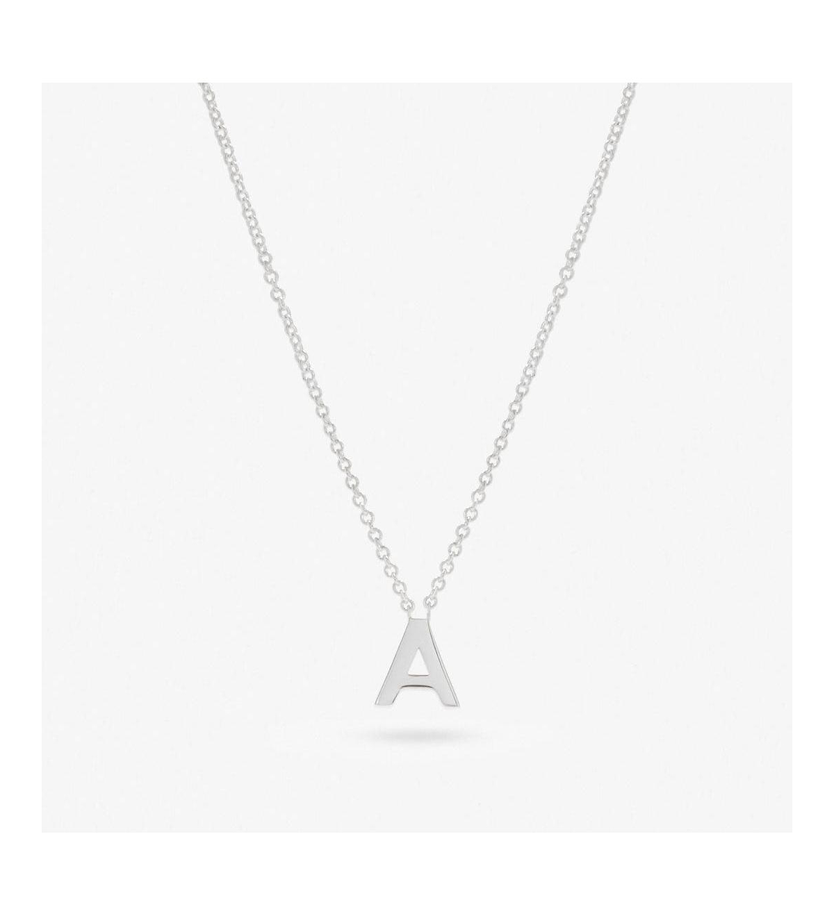 Ana Luisa Silver Initial Necklace - Letter Necklace - Silver initial - letter l