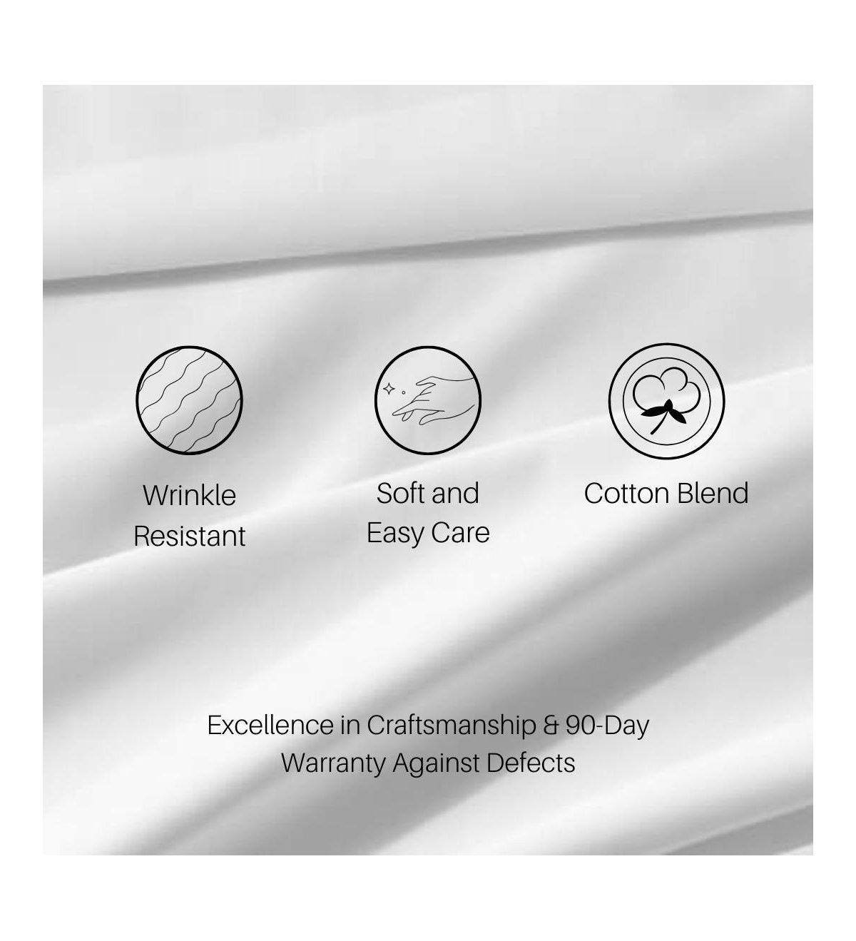 Easy Care Sheet Set - Solid 650 Thread Count
