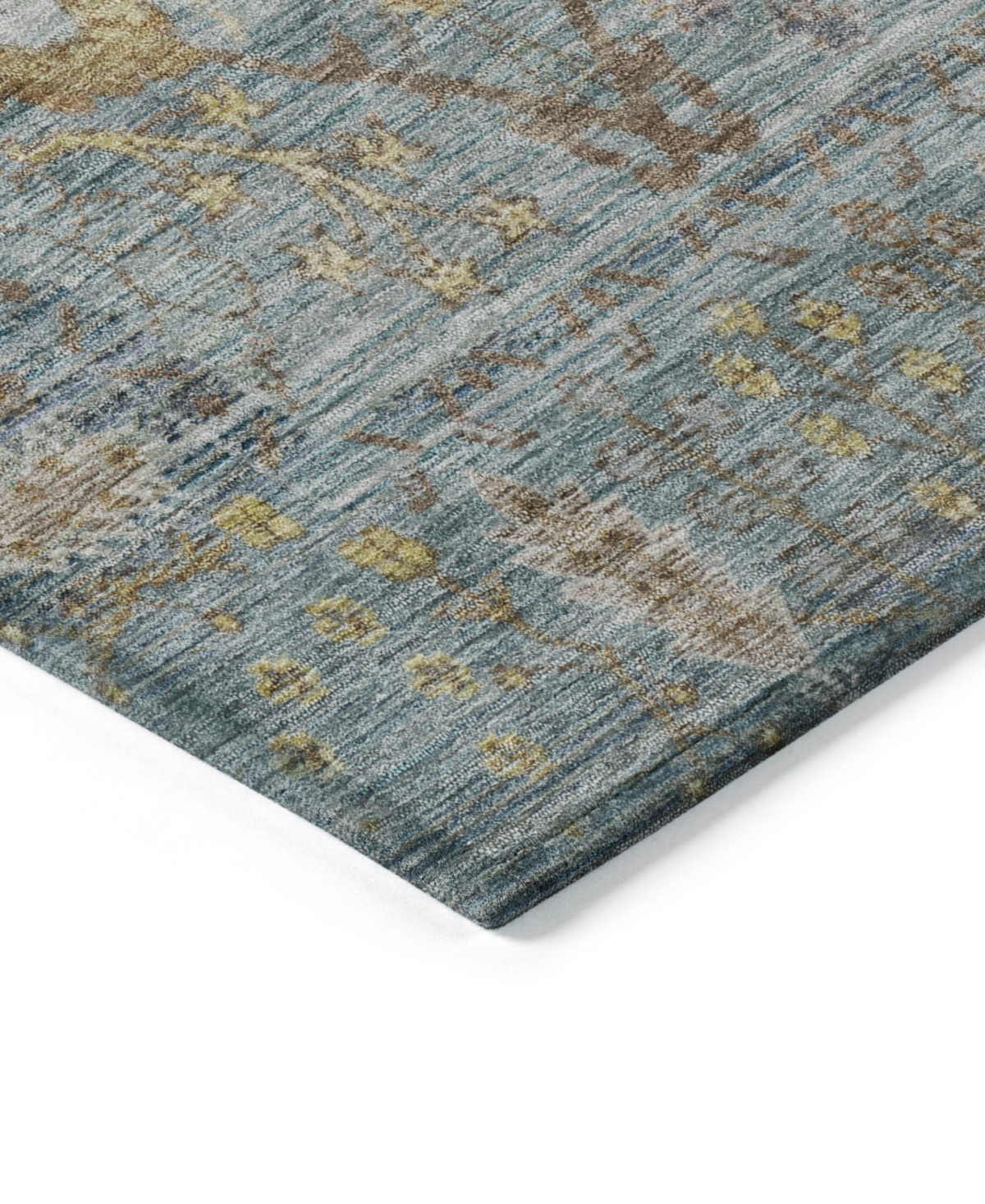 Addison Chantille Machine Washable Acn1106 3'x5' Area Rug In Teal