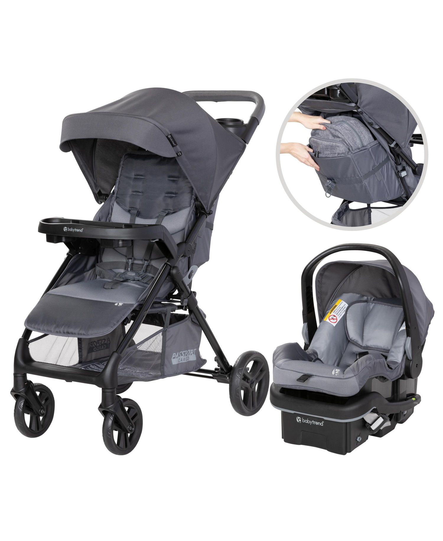 Passport Cargo Travel System (with EZ-Lift PLUS Infant Car Seat)