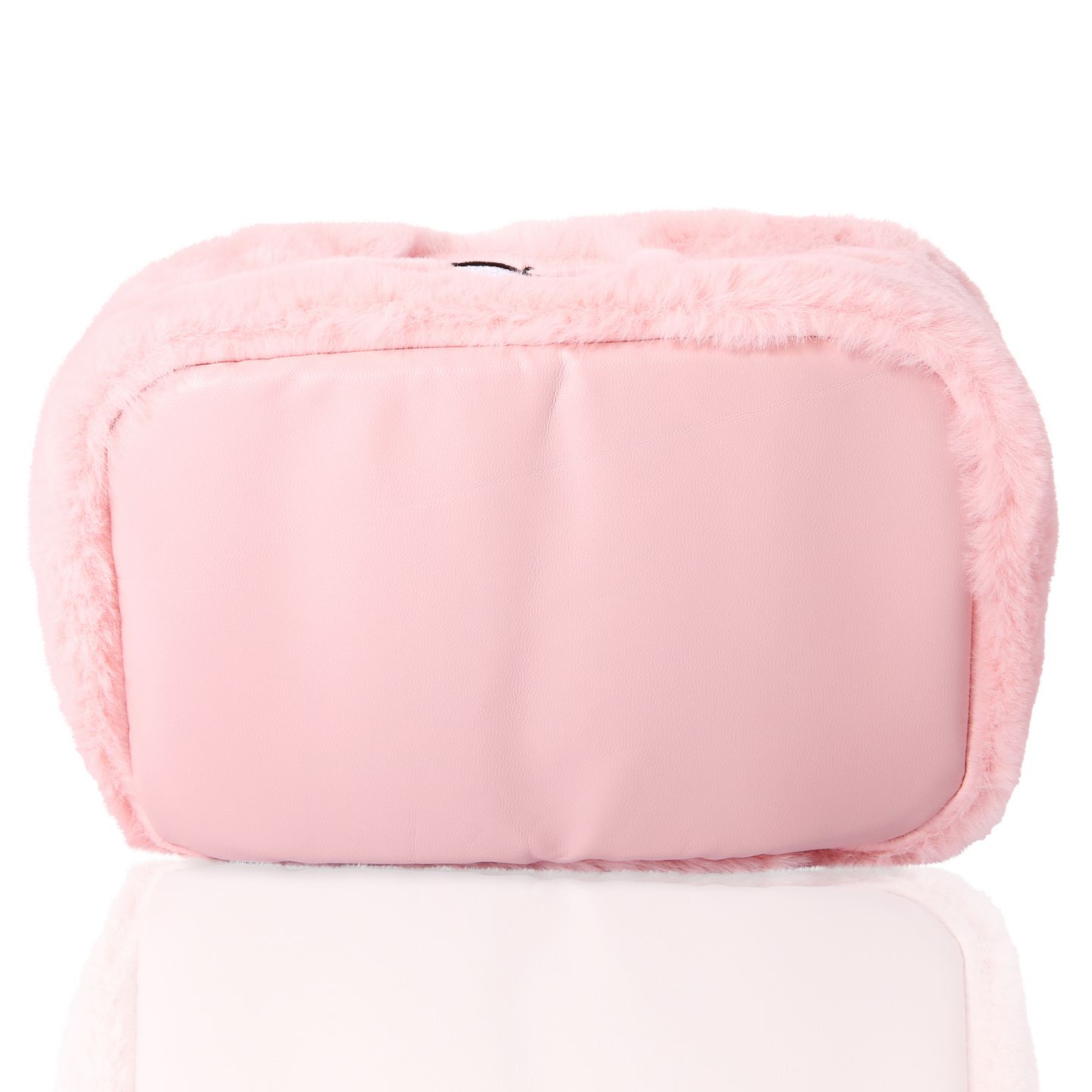 Сумка Peanuts Snoopy Fluffy Cosmetic for Travel - Soft Plush Toiletry Makeup Cosmetic Jewelry Pouch — фото 6