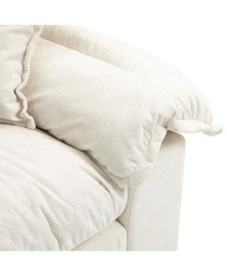 Chenille Recliner Loveseat