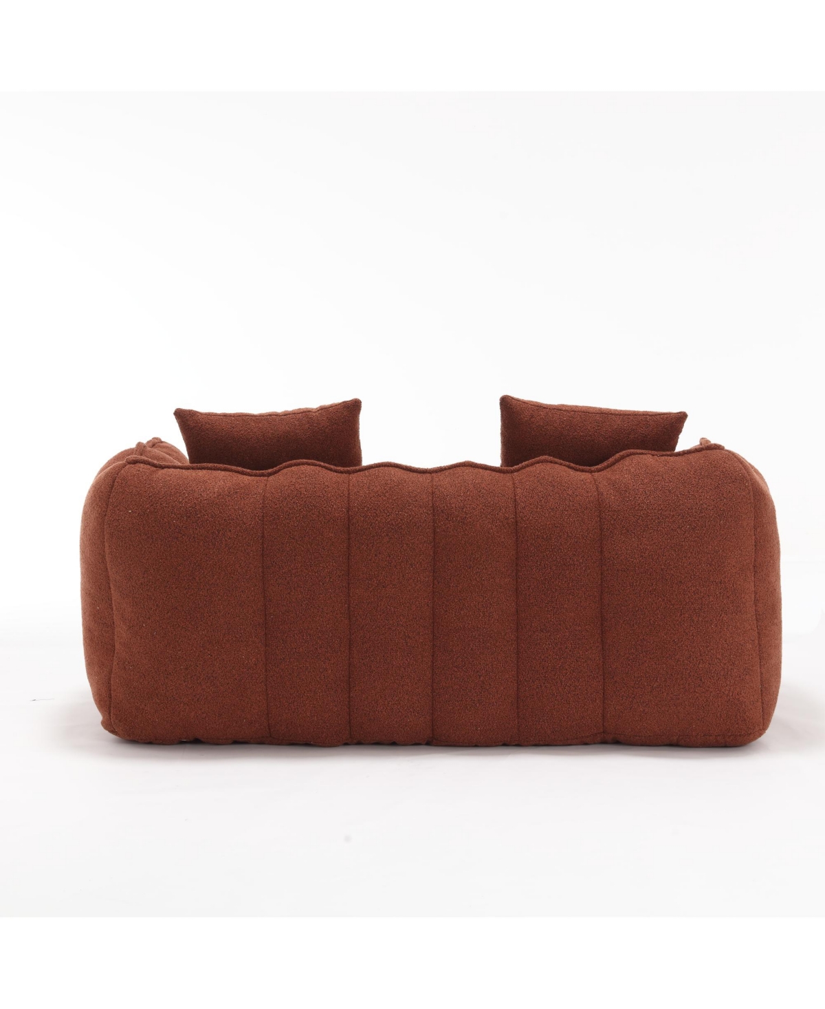 Streamdale Furniture Soft beanbag chair with high resilience foam core for two people. The comfortable square recliner sofa is ideal for family member