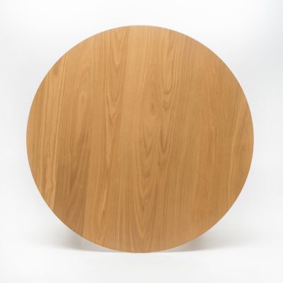 Natural Oak Counter Height Round Dining Table