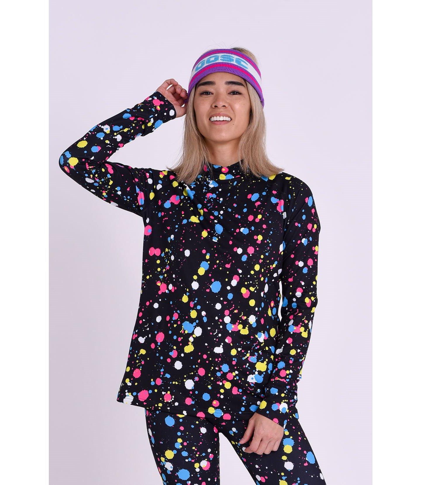 Женский топ OOSC Clothing Baselayer - Catalina Wine Mixer, цвет: Разноцветный — фото 1