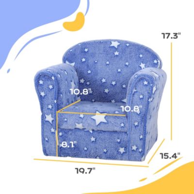 Kids Sofa with Glowing Star Design for 18-36 Months