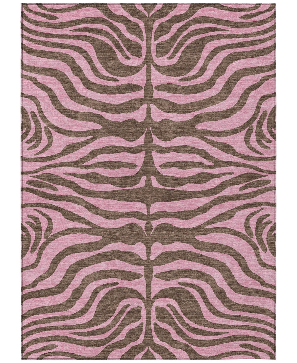 Addison Chantille Machine Washable Acn1043 9'x12' Area Rug In Brown
