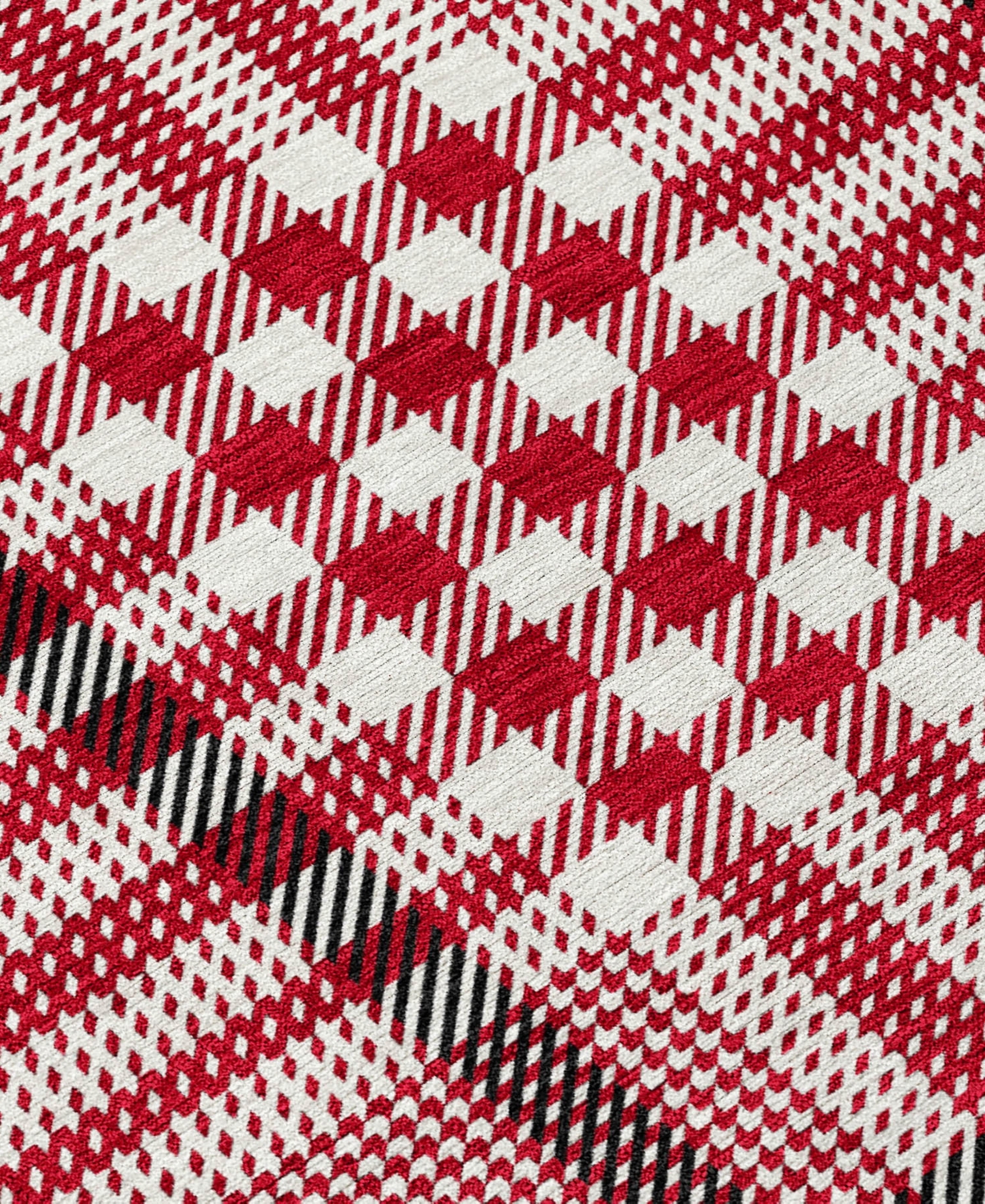 Addison Chantille Mahine Washable Acn1054 9'x12' Area Rug In Red
