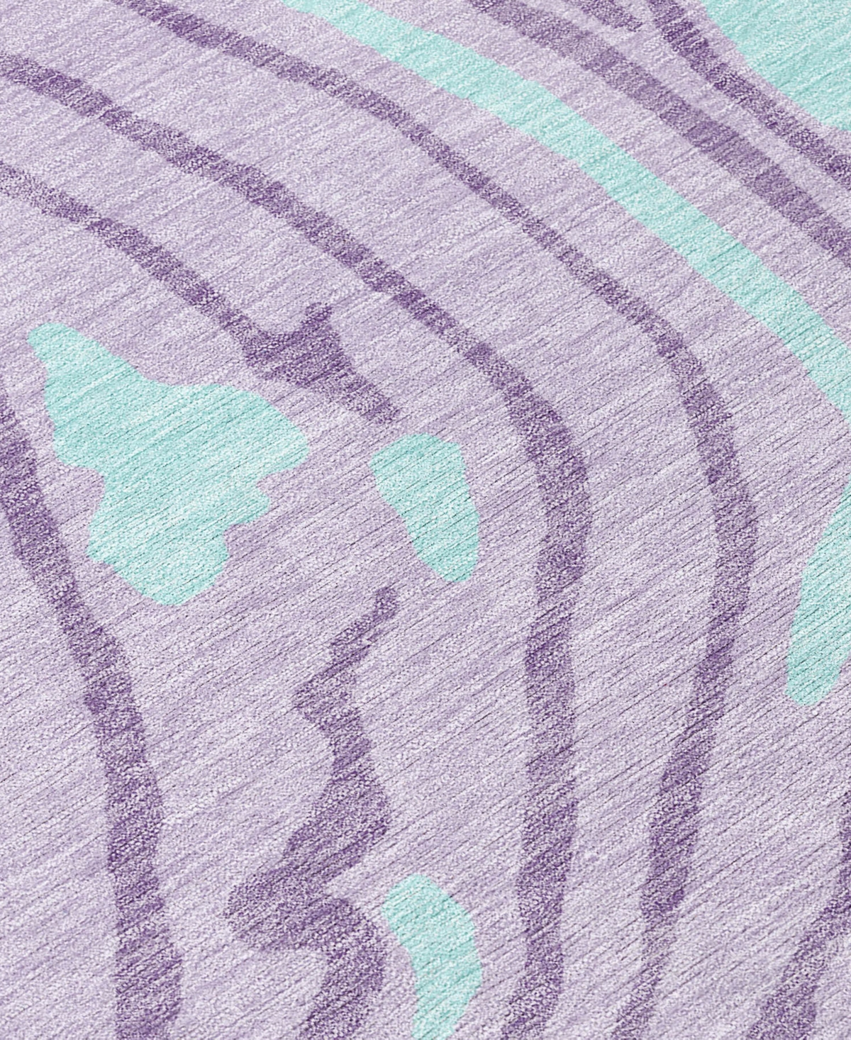 Addison Chantille Mahine Washable Acn1051 9'x12' Area Rug In Lavender