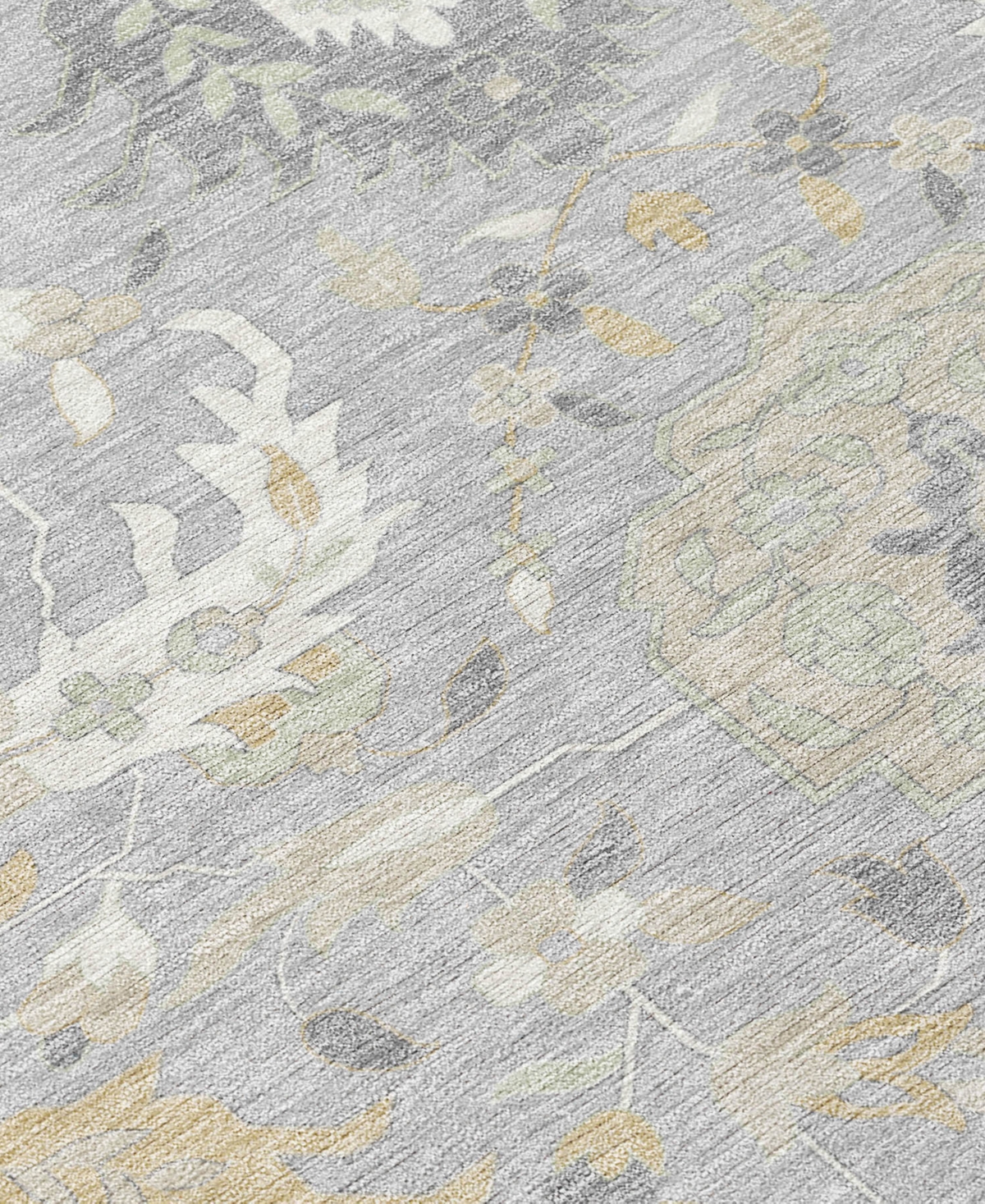 Addison Chantille Machine Washable Acn1026 10'x14' Area Rug In Gray