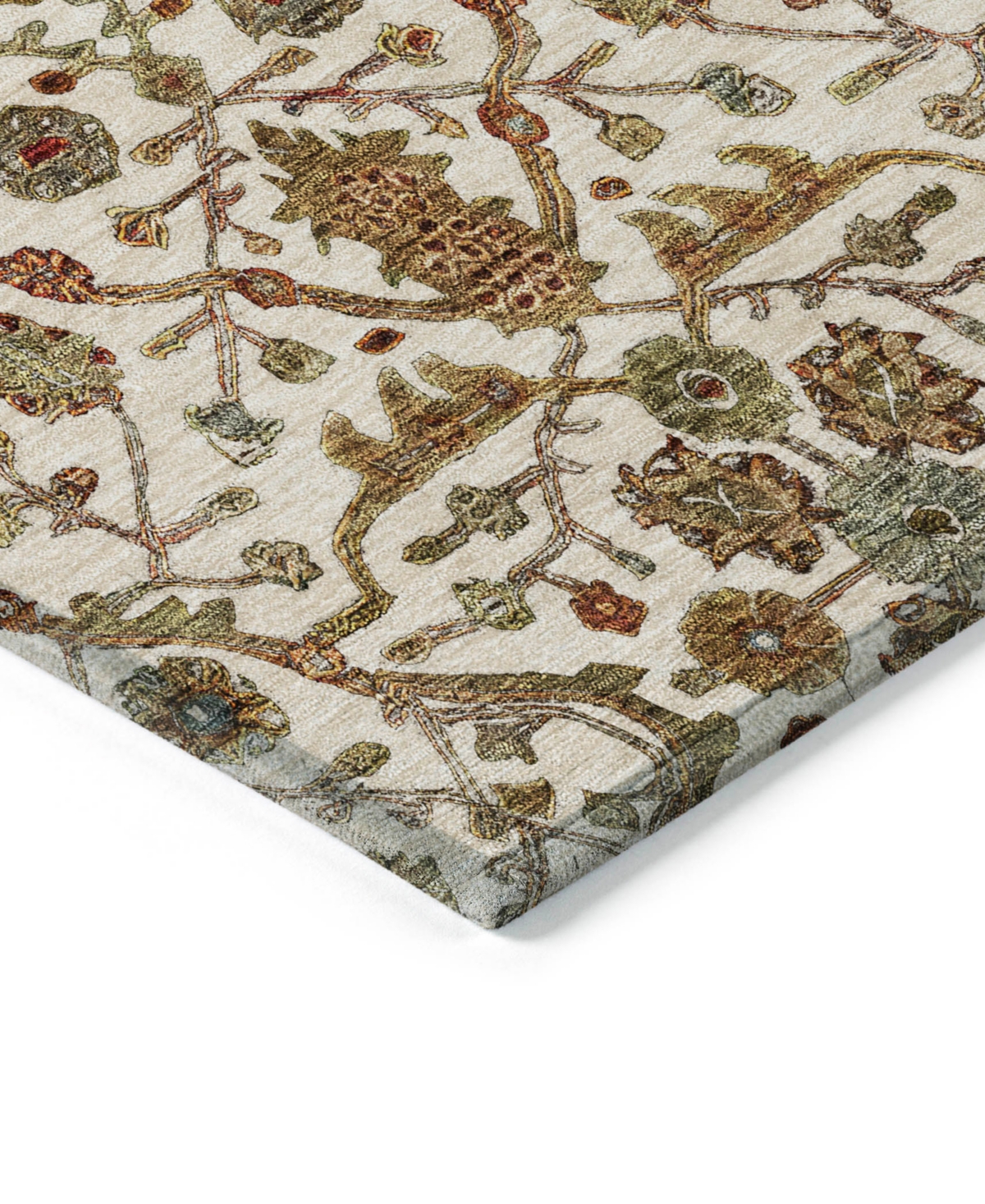 Addison Chantille Machine Washable Acn1130 9'x12' Area Rug In Ivory