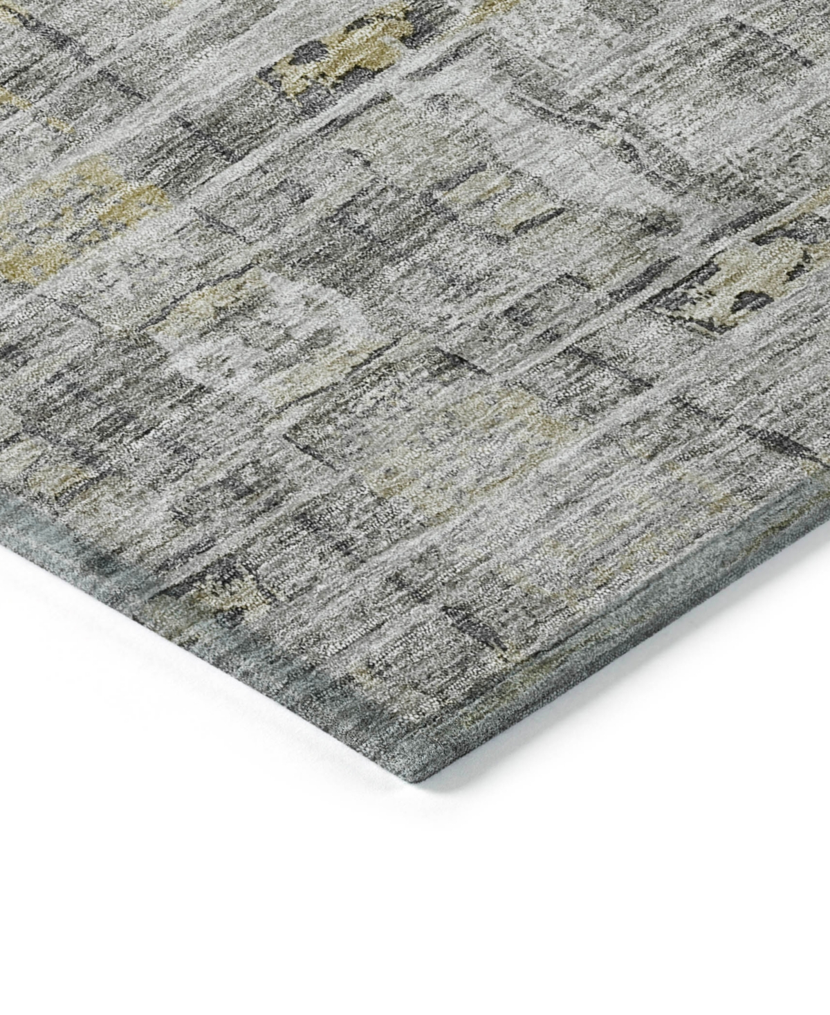 Addison Chantille Machine Washable Acn1112 9'x12' Area Rug In Gray
