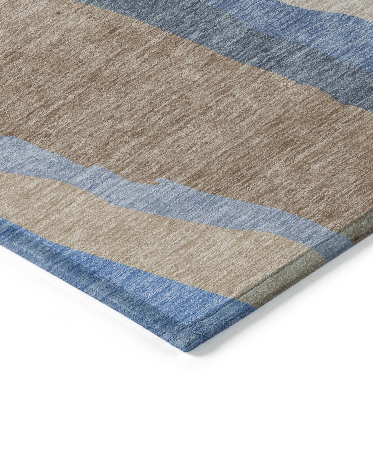 Addison Chantille Mahine Washable Acn1047 5'x7'6" Area Rug In Taupe
