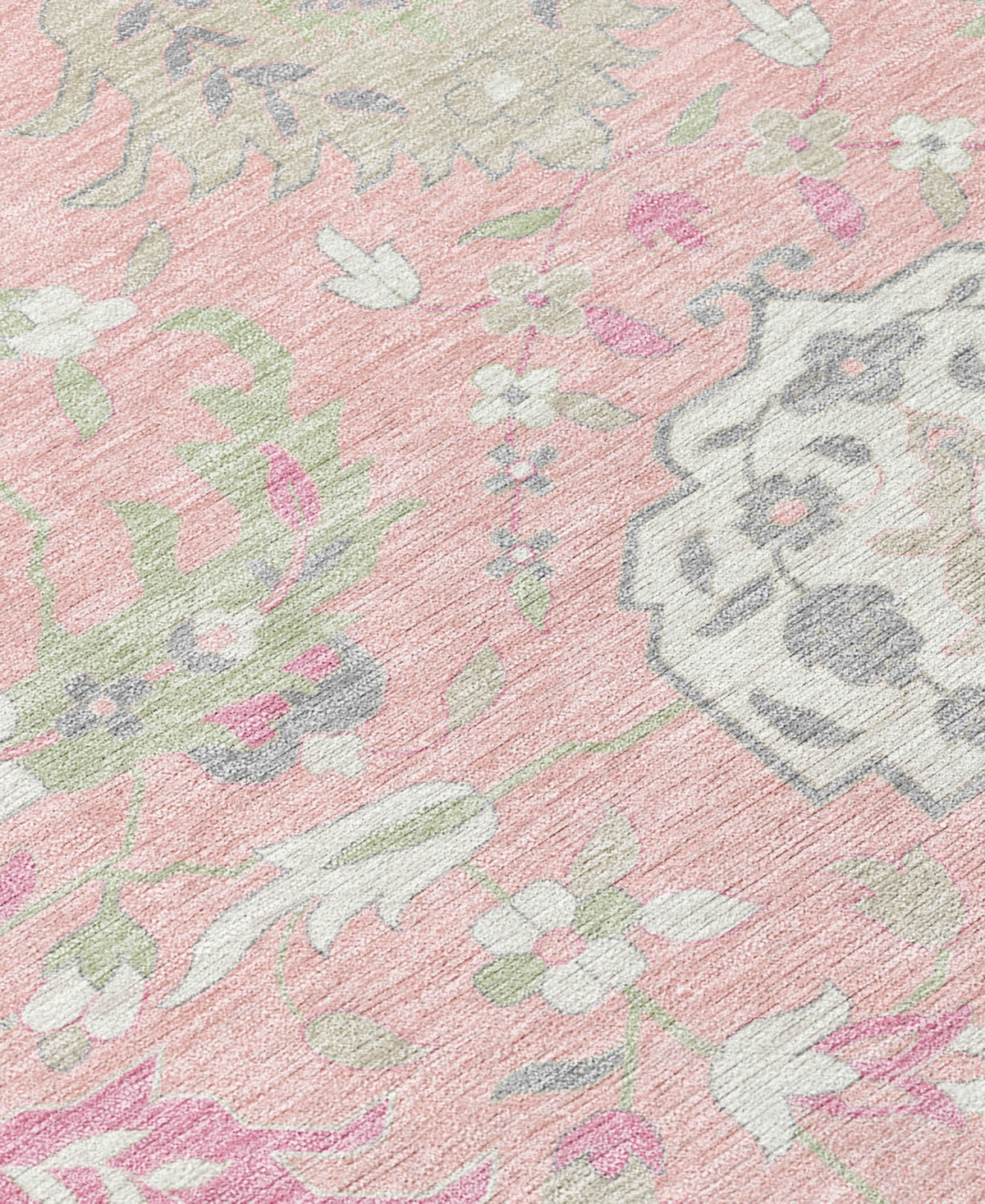 Addison Chantille Machine Washable Acn1026 5'x7'6 Area Rug In Pink