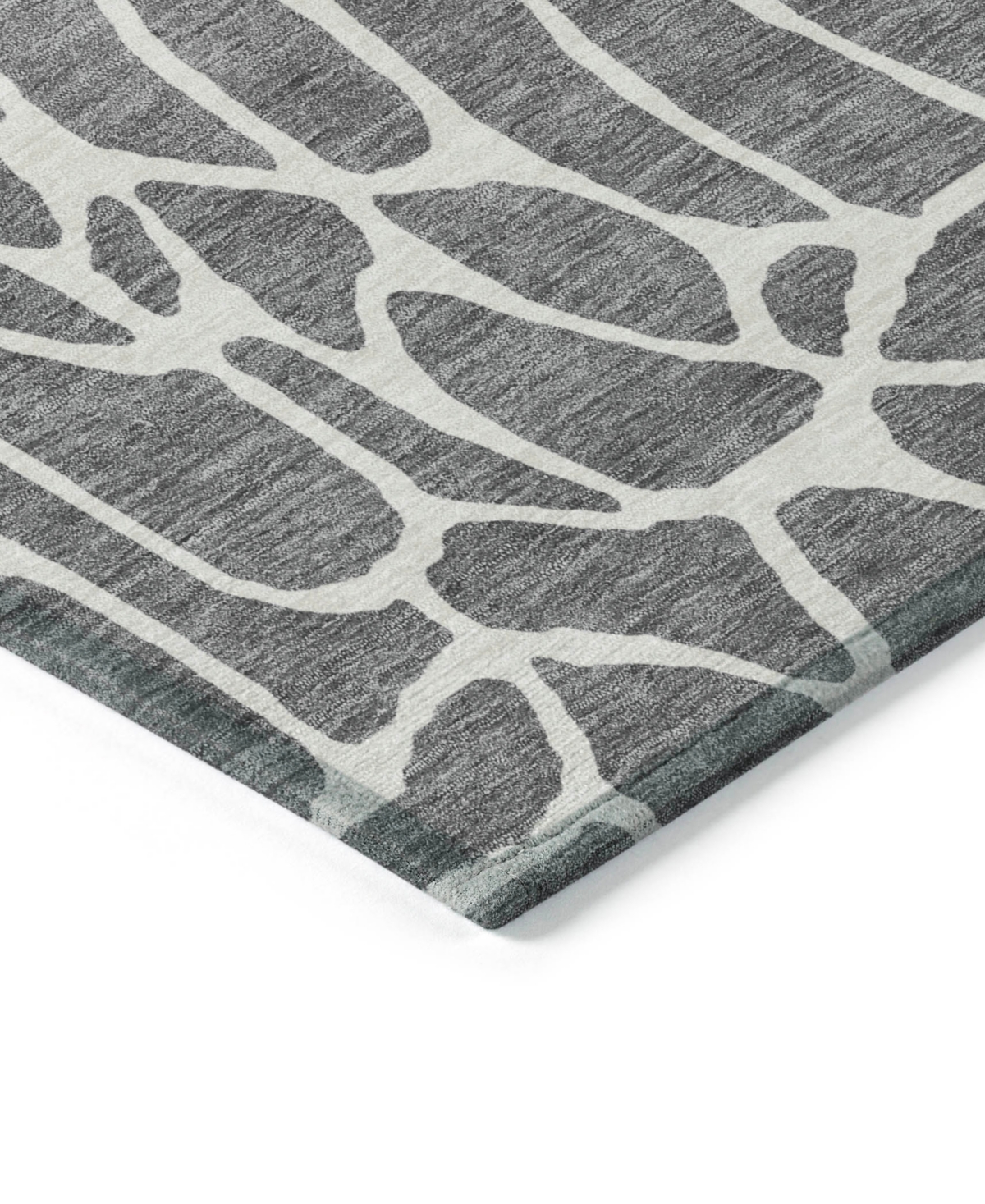 Addison Chantille Machine Washable Acn1024 5'x7'6 Area Rug In Gray