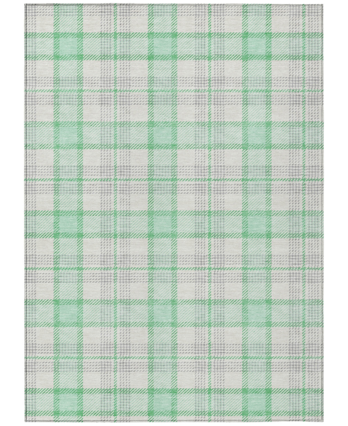 Addison Chantille Mahine Washable Acn1052 10'x14' Area Rug In Mint
