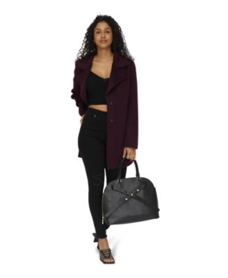 Women's Ex-Boyfriend Wool Blend Oversized Jacket