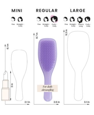 Naturally Curly Detangling Brush for 3c-4c Hair