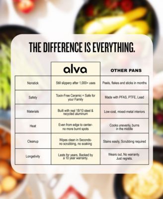 ALVA Maestro 9.5" 5-Ply Stainless Steel Frying Pan