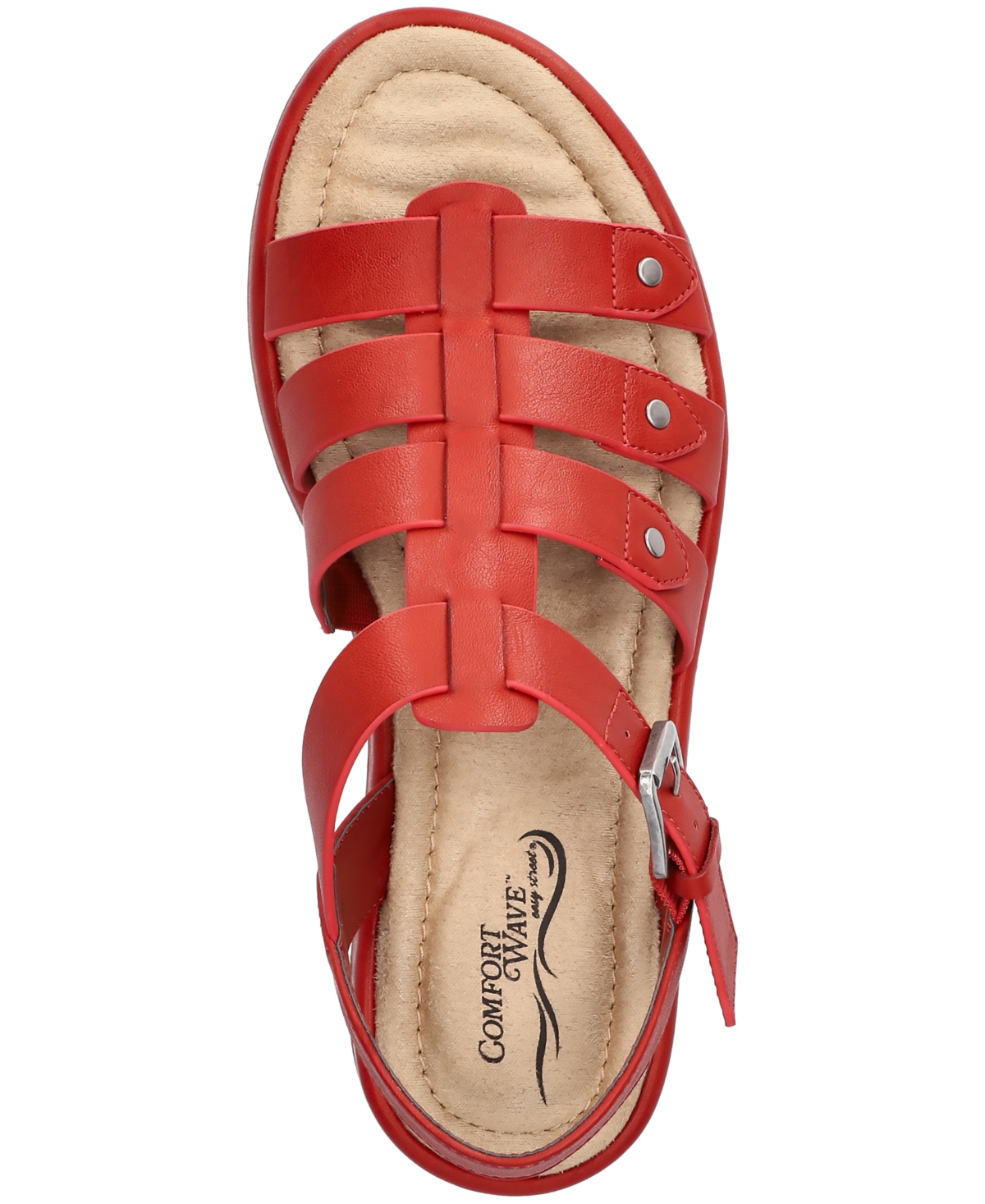 EASY STREET WOMEN'S CHIRP GLADIATOR BUCKLE SANDALS 