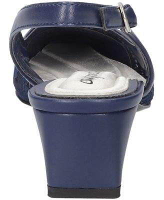 Women's Fortune Square Toe Slingback Pumps