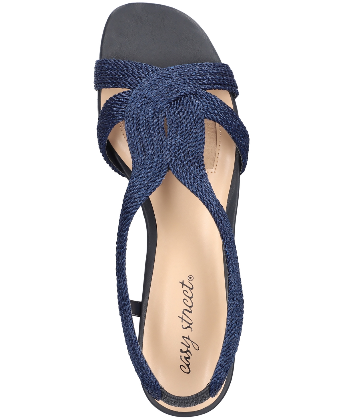 EASY STREET WOMEN'S FESTIVAL BLOCK HEEL SANDALS 