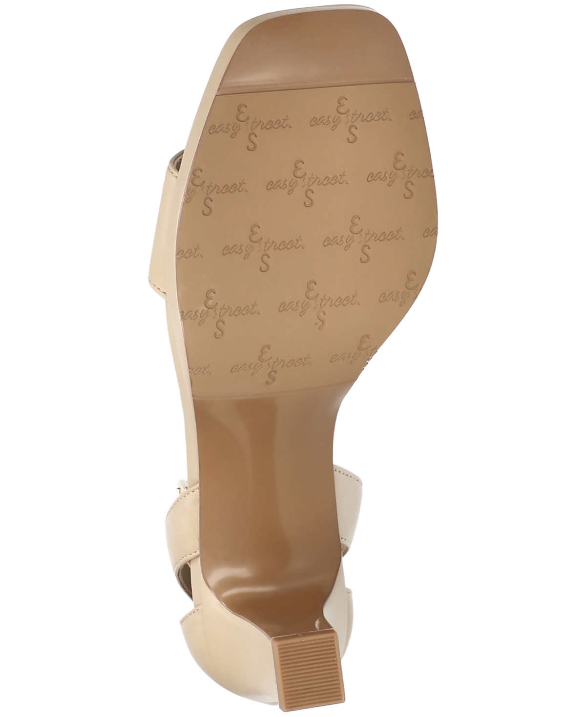 EASY STREET WOMEN'S RO SQUARE TOE HEELED SANDALS 